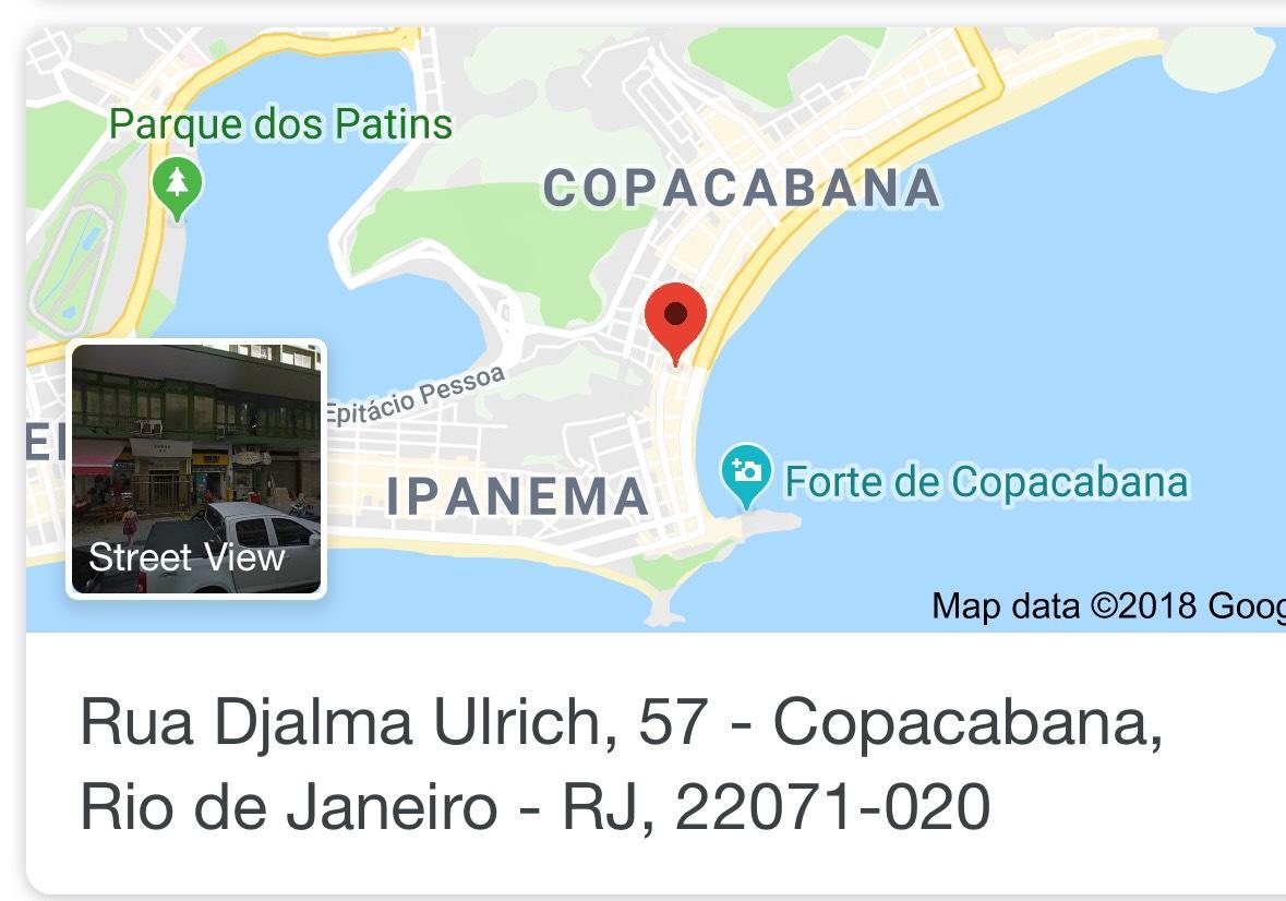 ריו דה ז'ניירו Copacabana Rio Praia 1 מראה חיצוני תמונה